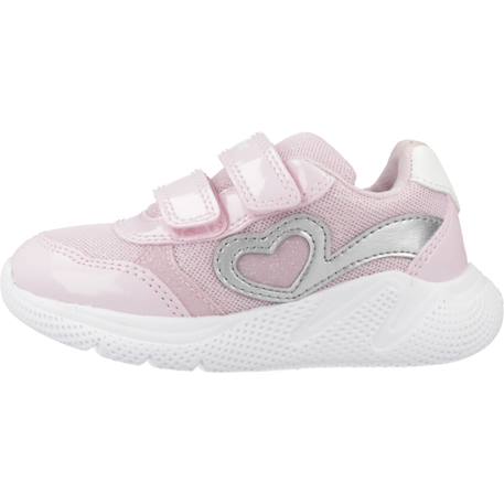 Basket fille modèle b sprintye girl Blanc c0007+Rose c0514 8 - vertbaudet enfant 