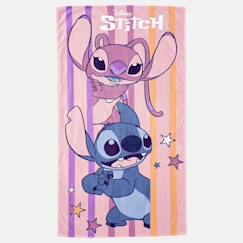 Linge de maison et décoration-Linge de bain-Serviette de plage enfant avec dessin lilo & stitch