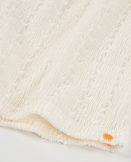 Top fille en maille avec bretelles réglables Blanc 4 - vertbaudet enfant 