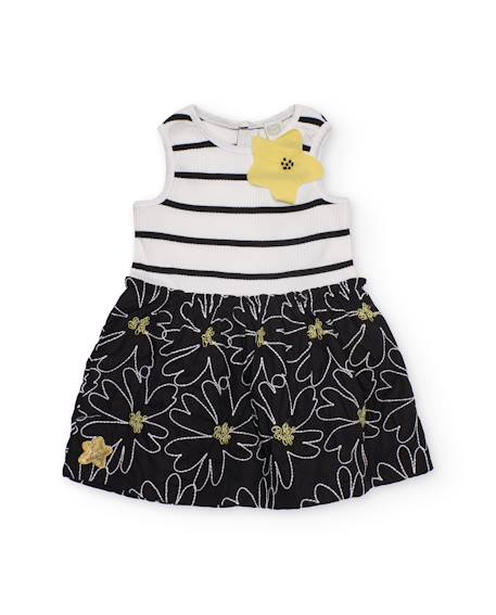 Robe en maille pour fille à rayures  - vertbaudet enfant