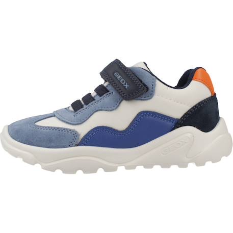 Basket garçon modèle b ciufciuf Bleu+Jaune 2 - vertbaudet enfant 