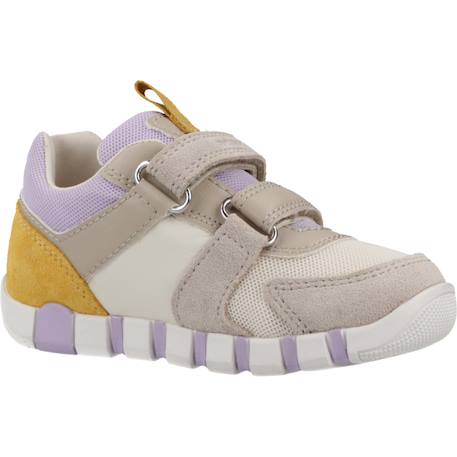 Basket fille modèle b iupidoo Beige c0265+Violet c8q1z 5 - vertbaudet enfant 
