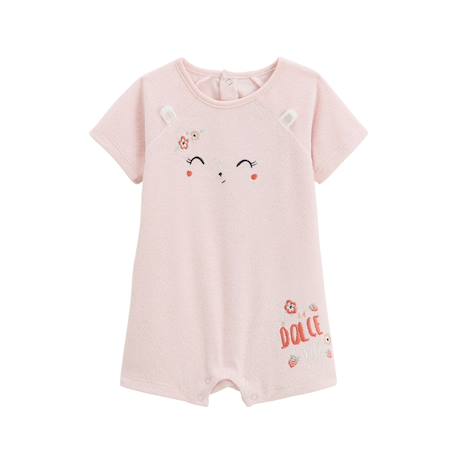 Barboteuse bébé en éponge saona Rose 2 - vertbaudet enfant 