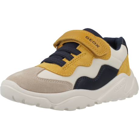 Basket garçon modèle b ciufciuf Bleu+Jaune 10 - vertbaudet enfant 