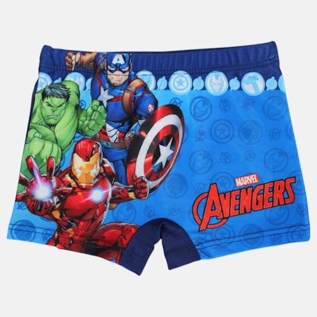 Boxer de bain garçon avengers Bleu+Marine 10 - vertbaudet enfant 
