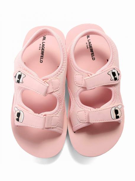 Sandale à scratch Rose 3 - vertbaudet enfant 