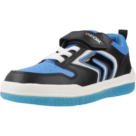 Basket garçon modèle j buzzerlight boy Bleu c0035+Bleu c0749 4 - vertbaudet enfant 