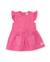 Robe nouveau-né en tissu avec de délicates broderies Rose 2 - vertbaudet enfant 