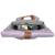 Cartable cp rolltop little gang mauve Mauve 5 - vertbaudet enfant 