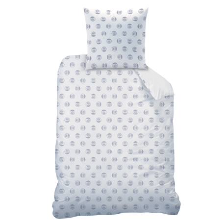 Parure de lit imprimée 100% coton, psg tour Blanc 4 - vertbaudet enfant 