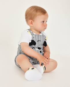 Ensemble en tricot pour bébé à rayures  - vertbaudet enfant