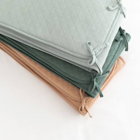 Tour de lit et parc - jersey matelassé Beige+Cream+Lunar+Mix grey 4 - vertbaudet enfant 