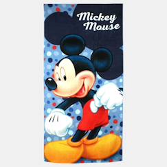 Linge de maison et décoration-Linge de bain-Serviette enfant imprimée mickey