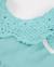 Robe fille en tissu avec col en crochet Bleu 3 - vertbaudet enfant 