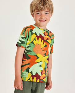 Garçon-T-shirt, polo, sous-pull-T-shirt-T-shirt garçon en maille avec imprimé intégral
