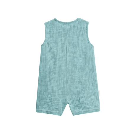 Combishort bébé en gaze de coton toucana Bleu 3 - vertbaudet enfant 