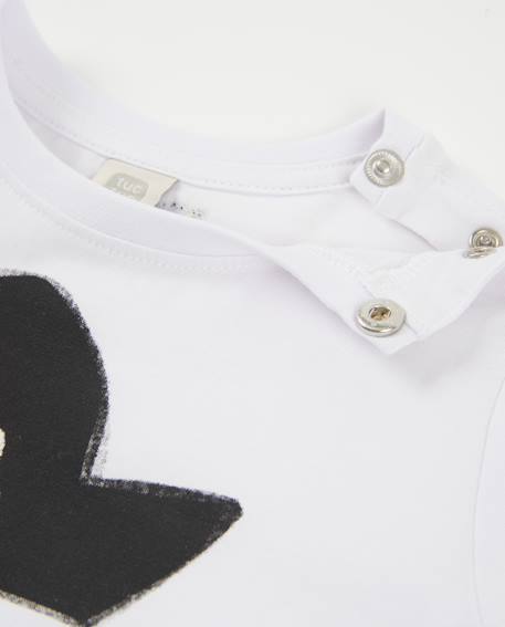 T-shirt en maille pour garçon d’inspiration pirate Blanc 4 - vertbaudet enfant 
