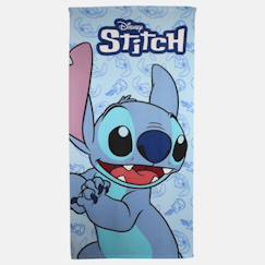 Linge de maison et décoration-Linge de bain-Serviette polyester enfant à motif lilo & stitch