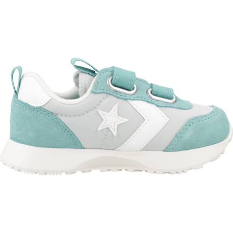 Baskets bébé garçon en cuir Bleu green 1 - vertbaudet enfant 