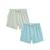 Lot de 2 shorts enfant en éponge cayo coco Bleu 2 - vertbaudet enfant 