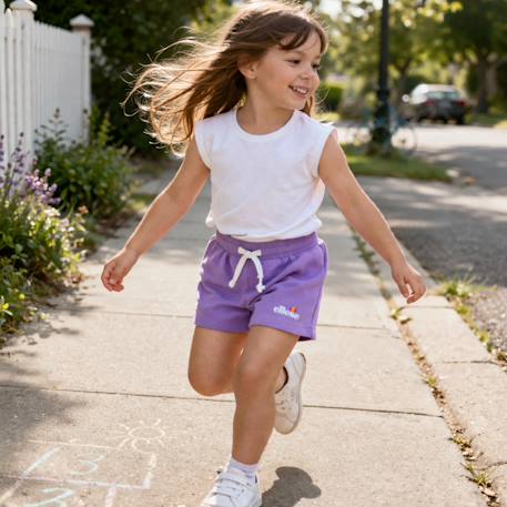 Short fille Violet 2 - vertbaudet enfant 