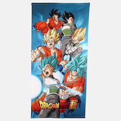 Linge de maison et décoration-Serviette de plage avec imprimé dragon ball z