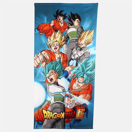 Serviette de plage avec imprimé dragon ball z Bleu 1 - vertbaudet enfant 
