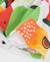 Robe fille en tissu avec motif de fruits Multicolore 4 - vertbaudet enfant 