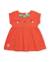 Robe bébé avec bloomer en tissu et motif petite fraise Rouge 2 - vertbaudet enfant 