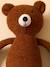 Peluche ours en bouclette Marron 2 - vertbaudet enfant 
