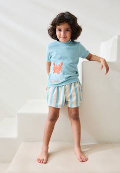 -Ensemble enfant t-shirt et short en éponge cayo coco