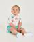 Ensemble pour bébé en tissu tissé avec imprimé savane Blanc 1 - vertbaudet enfant 