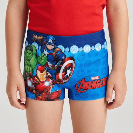 Boxer de bain garçon avengers Bleu+Marine 1 - vertbaudet enfant 