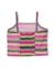 Top fille en maille avec imprimé zigzag Rose 3 - vertbaudet enfant 