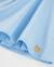 Robe pour fille en toile avec ornement fleur Bleu 4 - vertbaudet enfant 