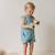 Combishort bébé en gaze de coton toucana Bleu 5 - vertbaudet enfant 