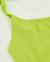 Robe fille en maille au design asymétrique Vert 3 - vertbaudet enfant 