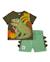 Ensemble garçon en maille avec applications latérales Vert 2 - vertbaudet enfant 