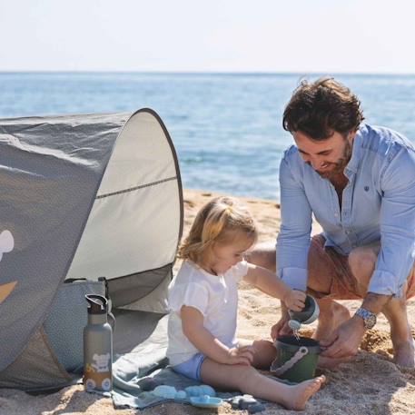 Tente anti uv bébé plage pop up upf 50+ summer Vert 5 - vertbaudet enfant 