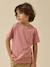 T-shirt rayé garçon - coton biologique Rouge 1 - vertbaudet enfant 