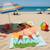 Serviette de plage fille vaiana Vert 2 - vertbaudet enfant 
