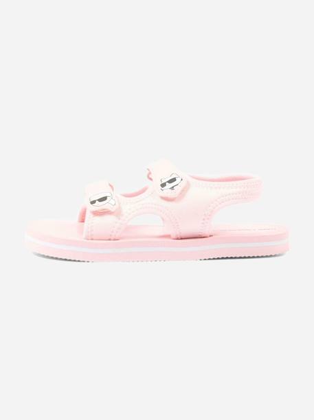 Sandale à scratch Rose 1 - vertbaudet enfant 
