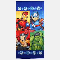 Linge de maison et décoration-Linge de bain-Serviette de plage avec imprimé avengers