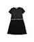 Robe fille en maille avec applications brillantes Noir 3 - vertbaudet enfant 
