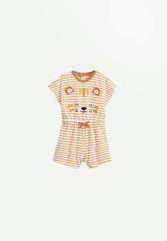 Combishort bébé en éponge mio  - vertbaudet enfant