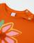Robe fille en maille avec détail texturé Orange 3 - vertbaudet enfant 