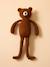 Peluche ours en bouclette Marron 1 - vertbaudet enfant 
