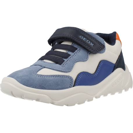 Basket garçon modèle b ciufciuf Bleu+Jaune 4 - vertbaudet enfant 