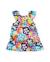 Robe pour fille en toile avec imprimé floral Blanc 1 - vertbaudet enfant 