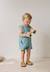 Combishort bébé en gaze de coton toucana Bleu 1 - vertbaudet enfant 
